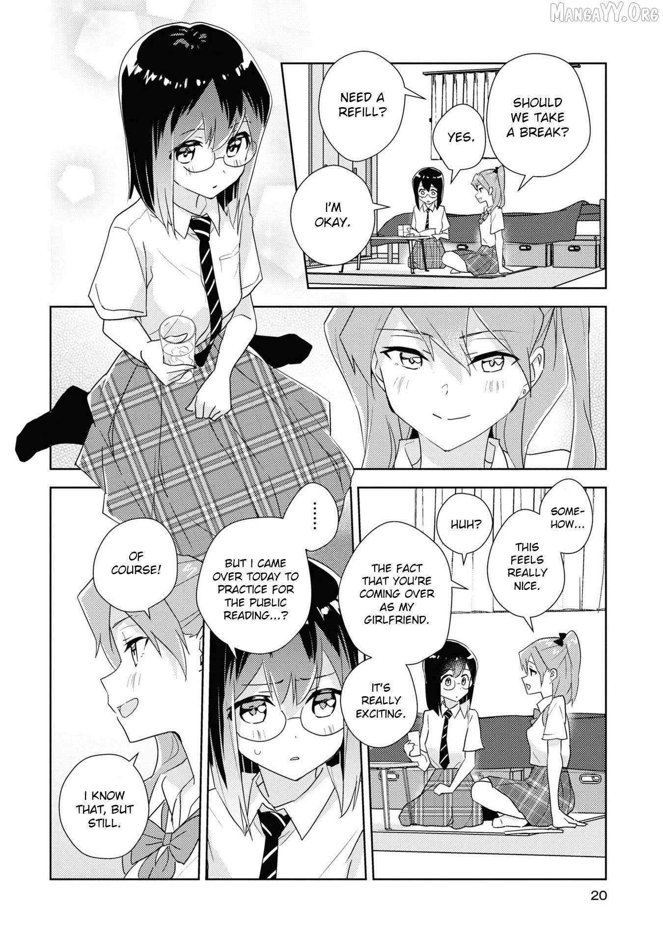 Watashi no Yuri wa Oshigoto desu! Chapter 78 page 18 - 