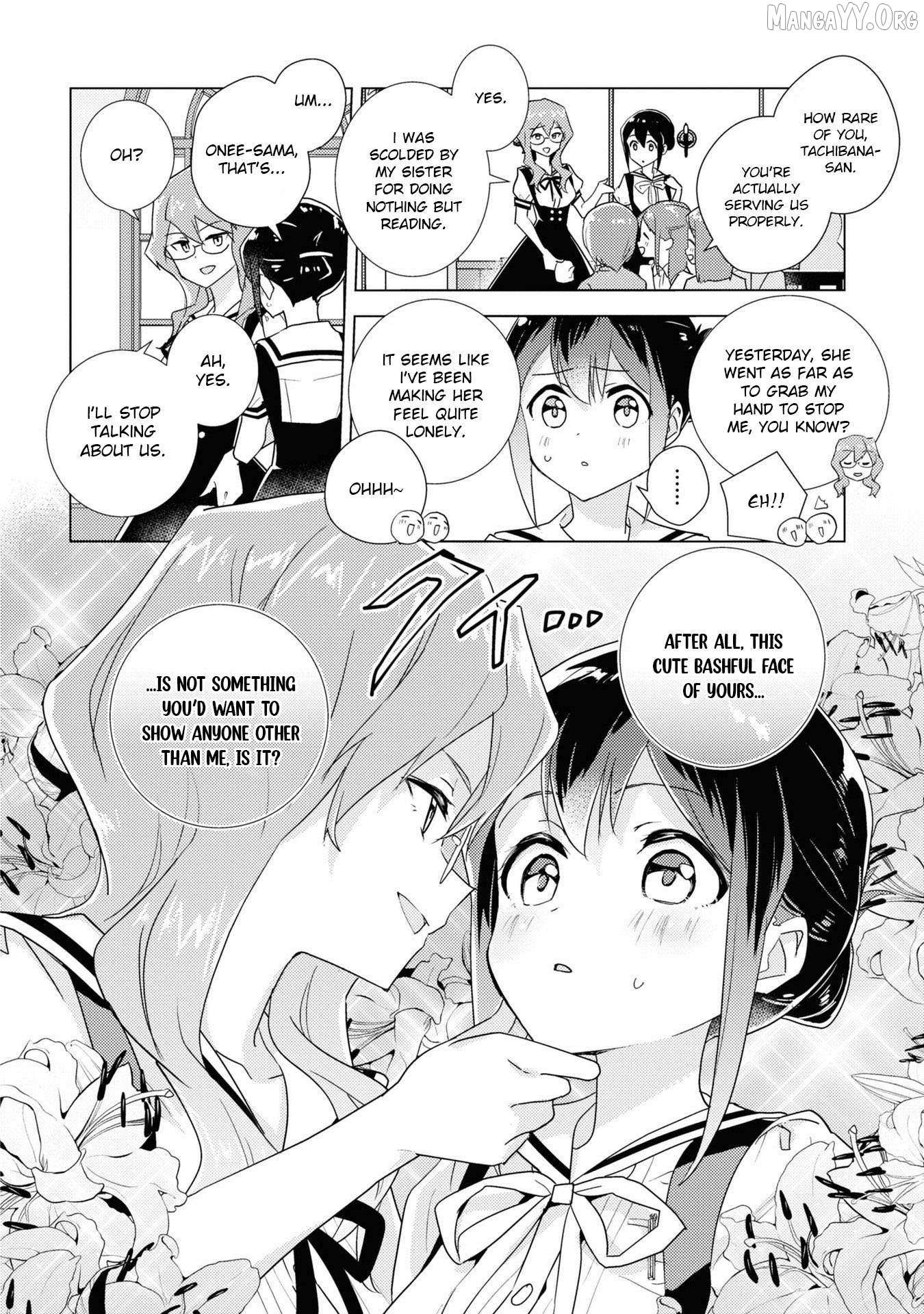 Watashi no Yuri wa Oshigoto desu! Chapter 78 page 8 - 