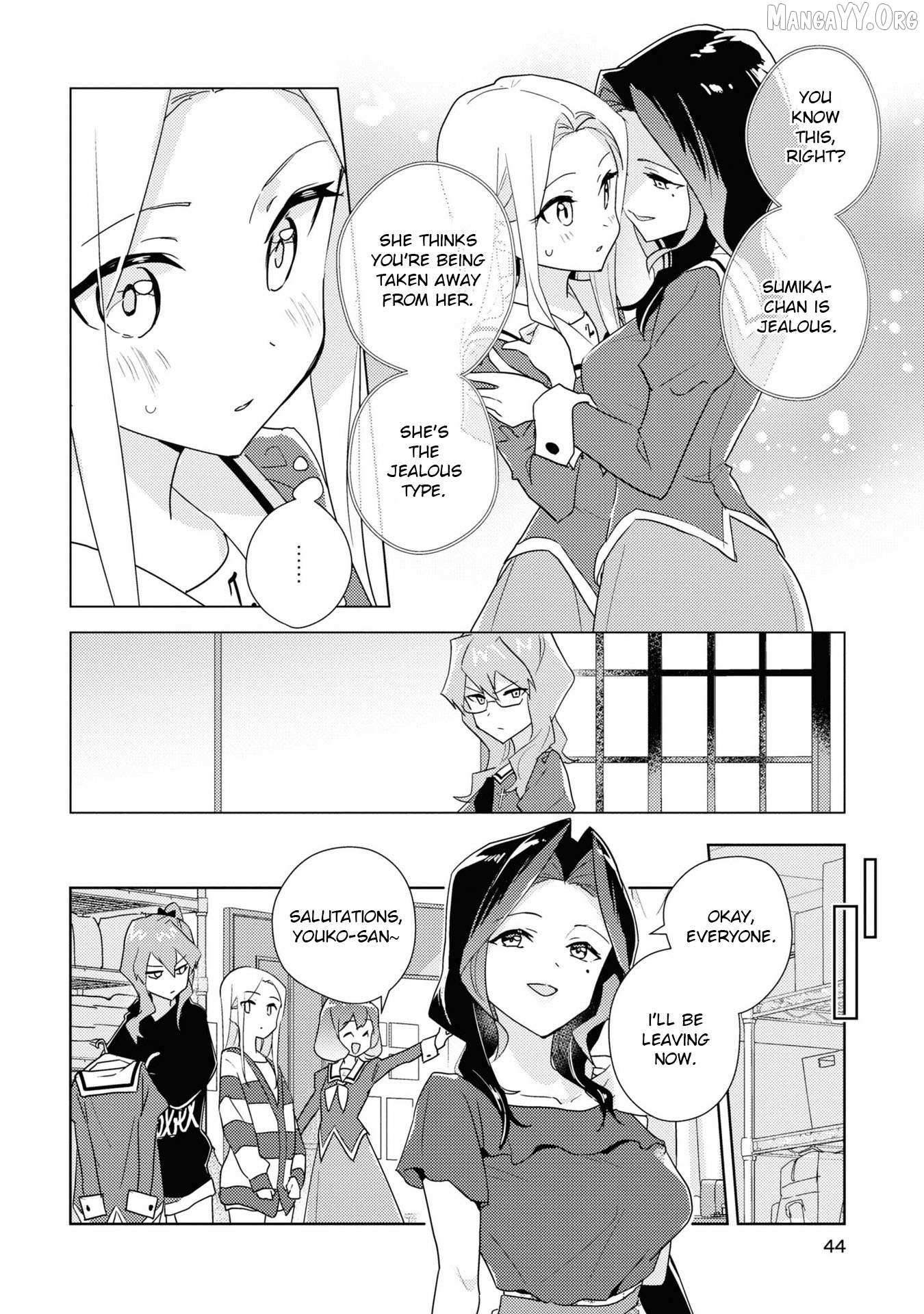 Watashi no Yuri wa Oshigoto desu! Chapter 79 page 12 - 