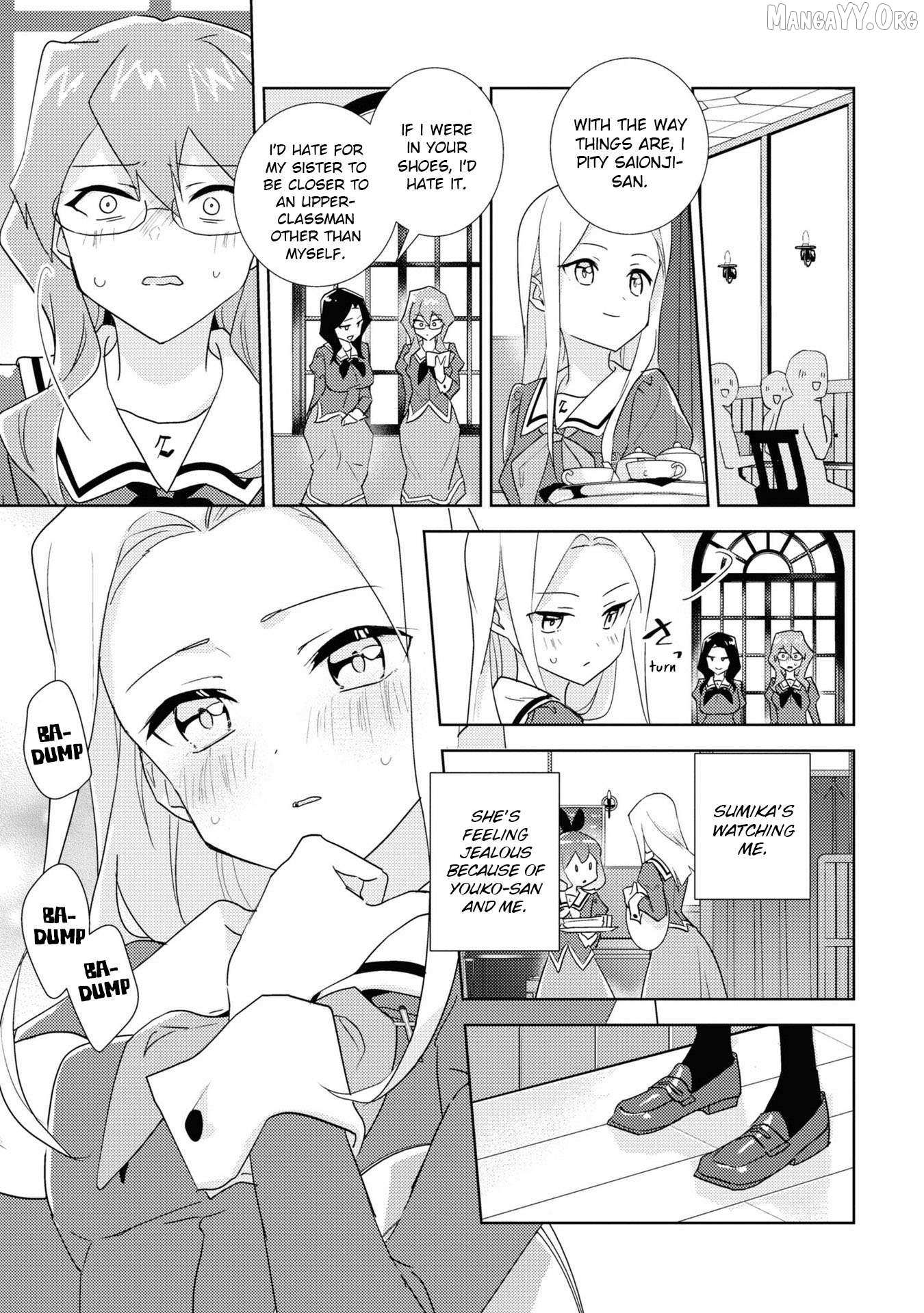 Watashi no Yuri wa Oshigoto desu! Chapter 79 page 17 - 
