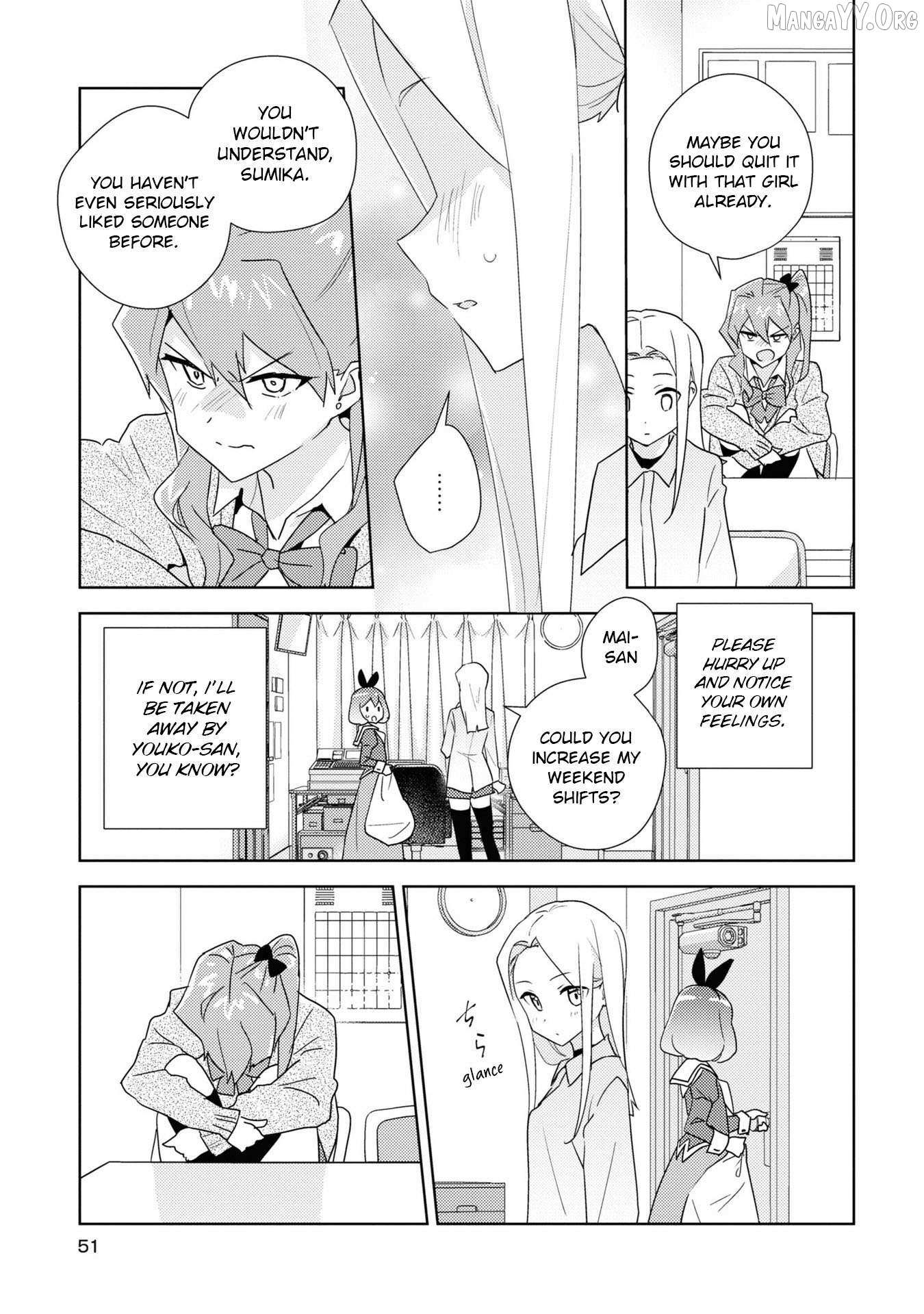 Watashi no Yuri wa Oshigoto desu! Chapter 79 page 19 - 