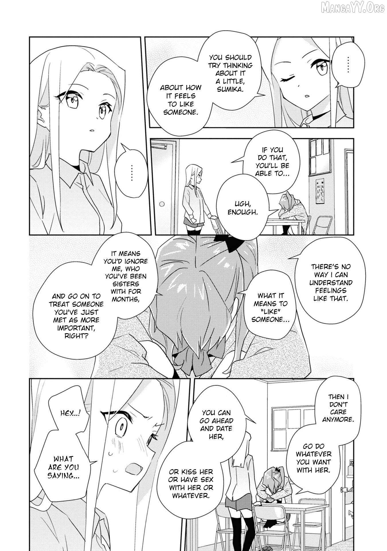Watashi no Yuri wa Oshigoto desu! Chapter 79 page 20 - 