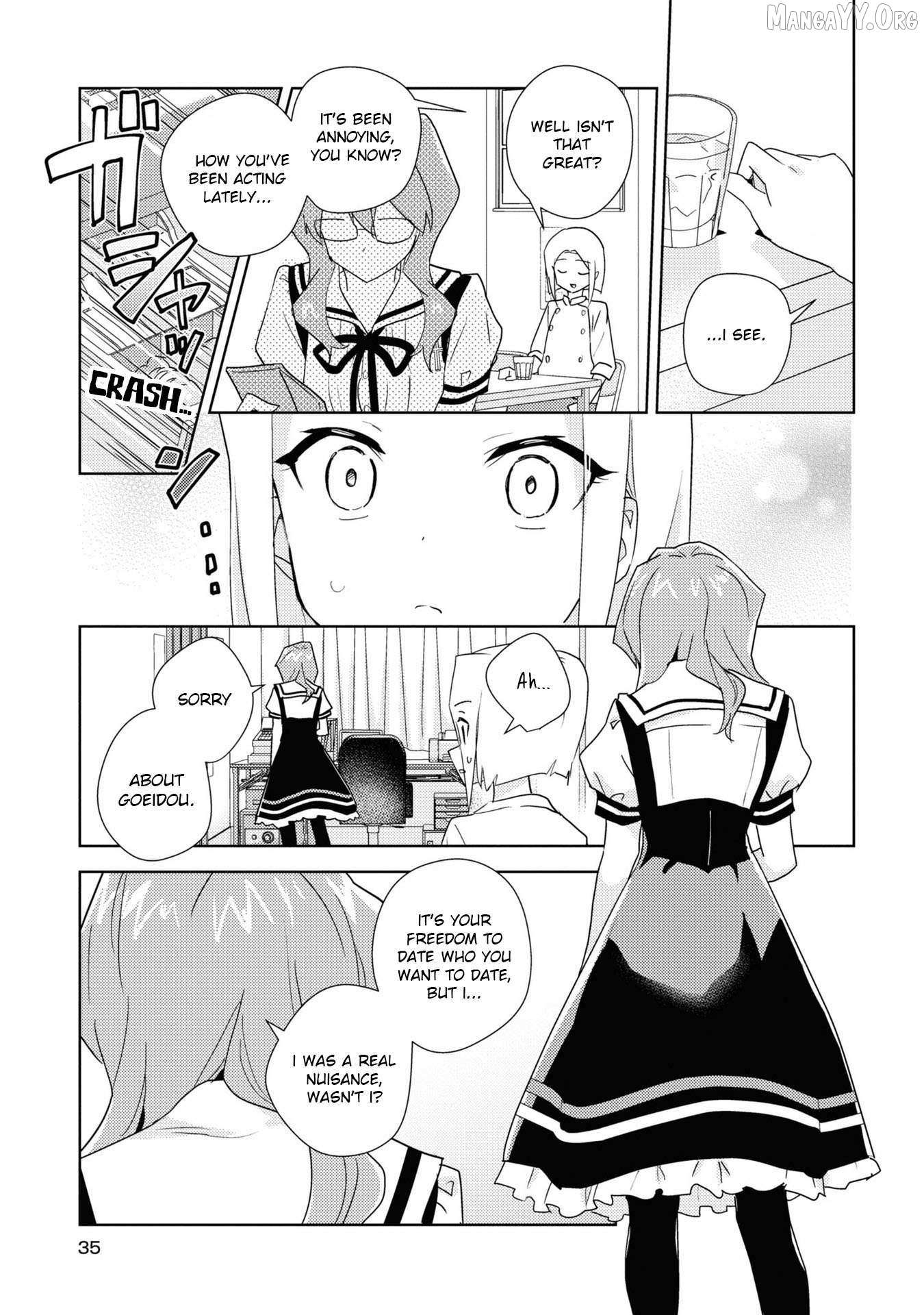 Watashi no Yuri wa Oshigoto desu! Chapter 79 page 3 - 