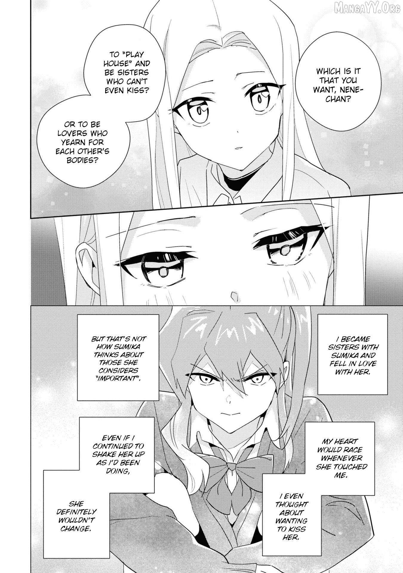 Watashi no Yuri wa Oshigoto desu! Chapter 79 page 24 - 