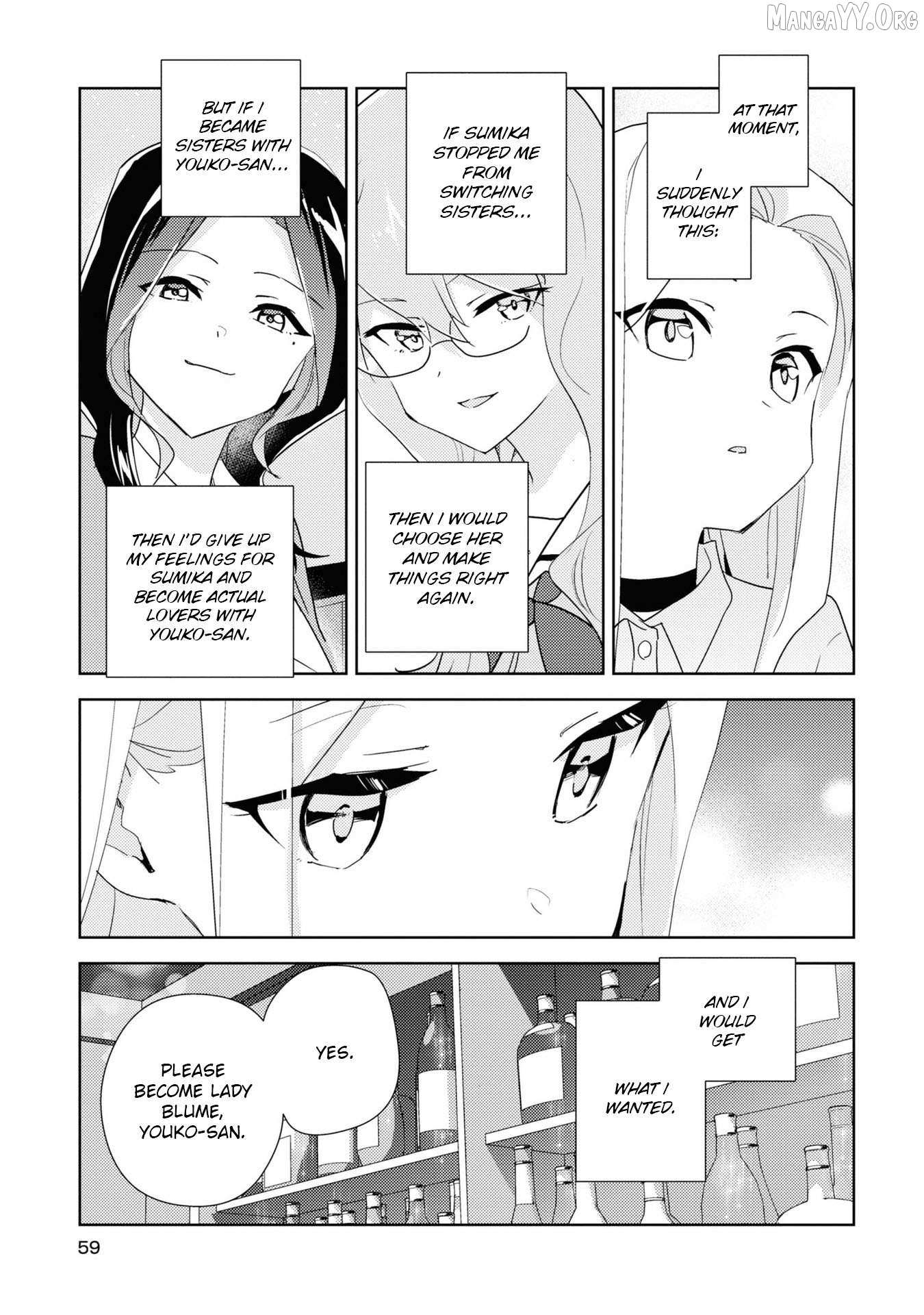 Watashi no Yuri wa Oshigoto desu! Chapter 79 page 27 - 