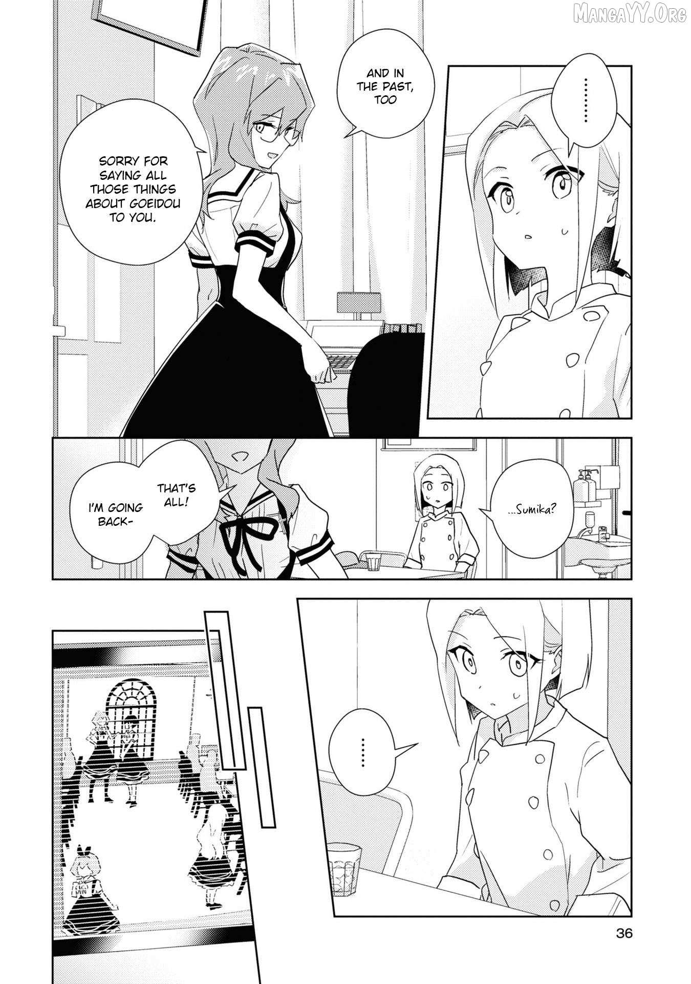 Watashi no Yuri wa Oshigoto desu! Chapter 79 page 4 - 