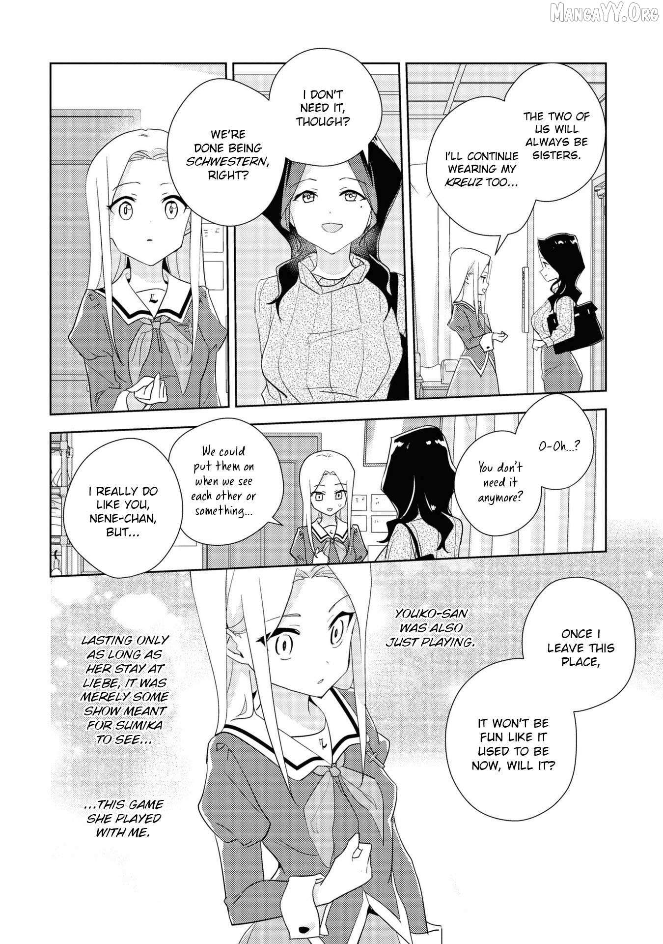 Watashi no Yuri wa Oshigoto desu! Chapter 79 page 34 - 
