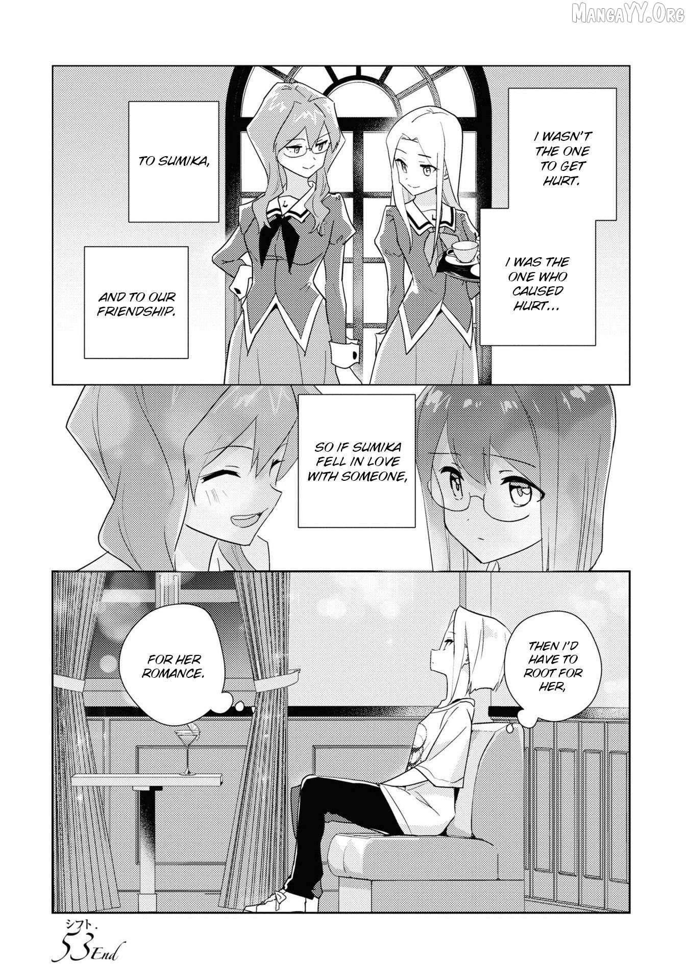Watashi no Yuri wa Oshigoto desu! Chapter 79 page 36 - 