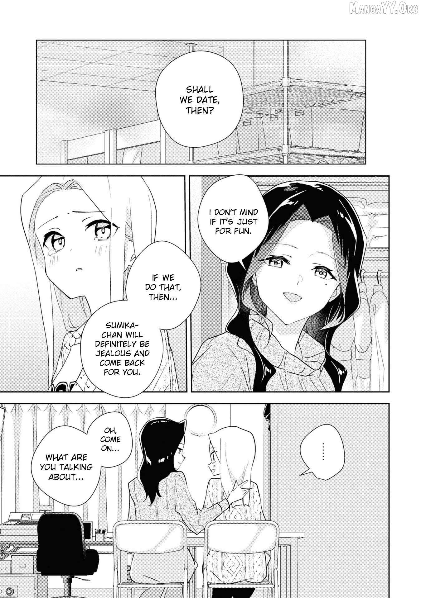 Watashi no Yuri wa Oshigoto desu! Chapter 79 page 7 - 