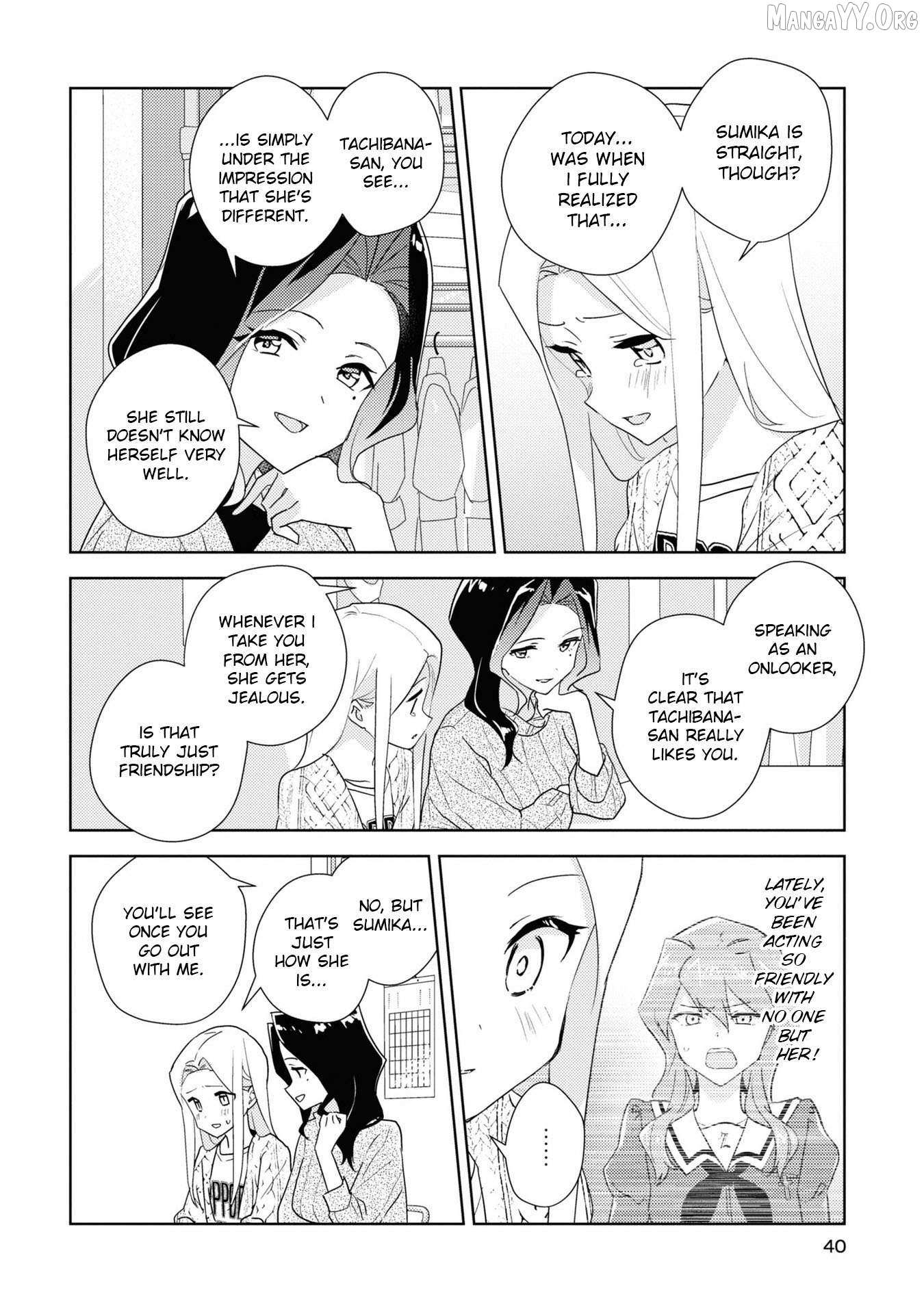 Watashi no Yuri wa Oshigoto desu! Chapter 79 page 8 - 