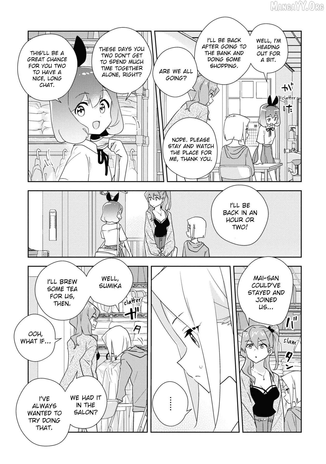 Watashi no Yuri wa Oshigoto desu! Chapter 80 page 22 - 