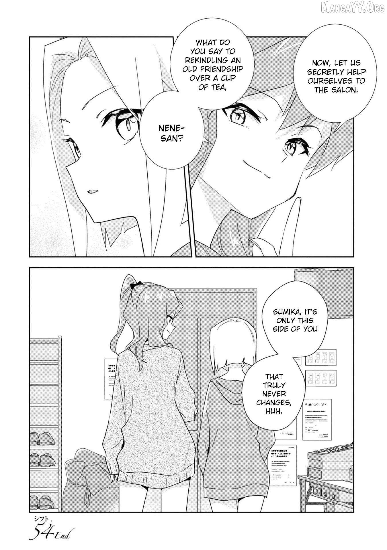 Watashi no Yuri wa Oshigoto desu! Chapter 80 page 23 - 