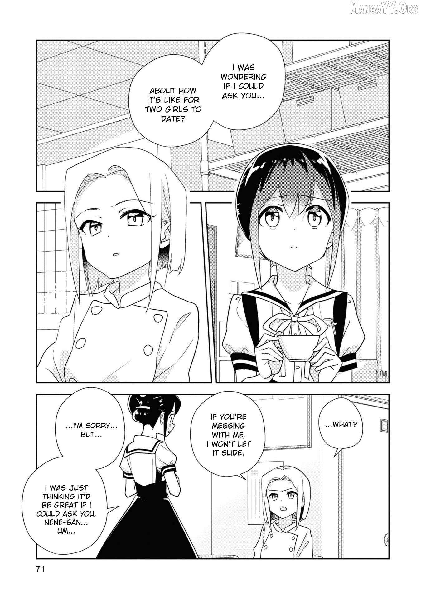 Watashi no Yuri wa Oshigoto desu! Chapter 80 page 4 - 