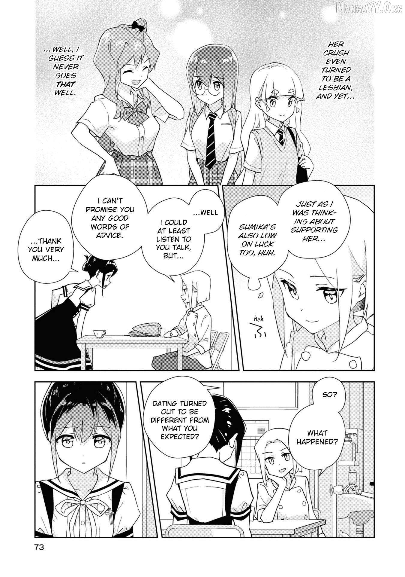 Watashi no Yuri wa Oshigoto desu! Chapter 80 page 6 - 