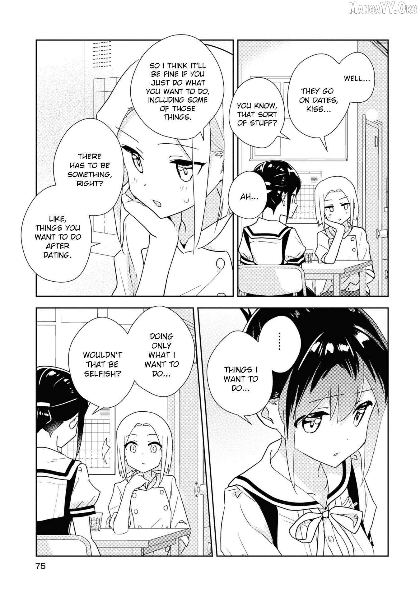 Watashi no Yuri wa Oshigoto desu! Chapter 80 page 8 - 