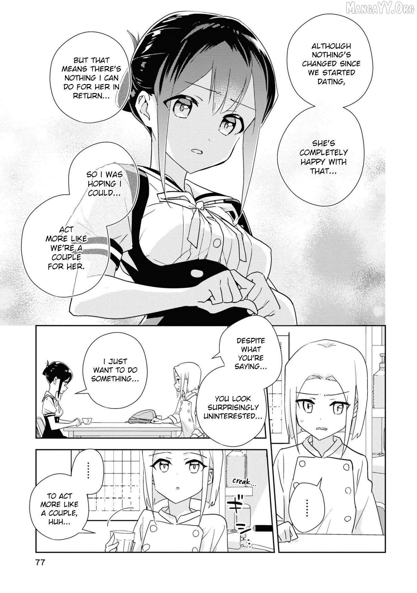 Watashi no Yuri wa Oshigoto desu! Chapter 80 page 10 - 