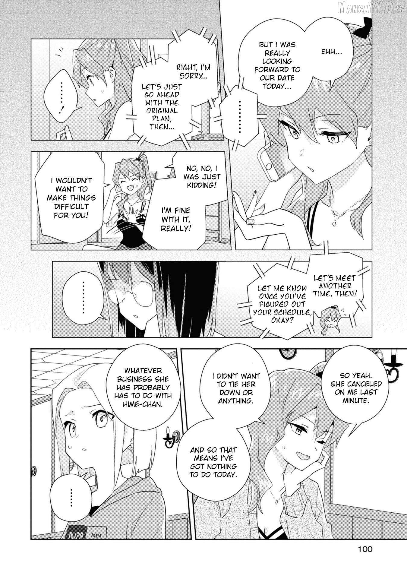 Watashi no Yuri wa Oshigoto desu! Chapter 81 page 11 - 