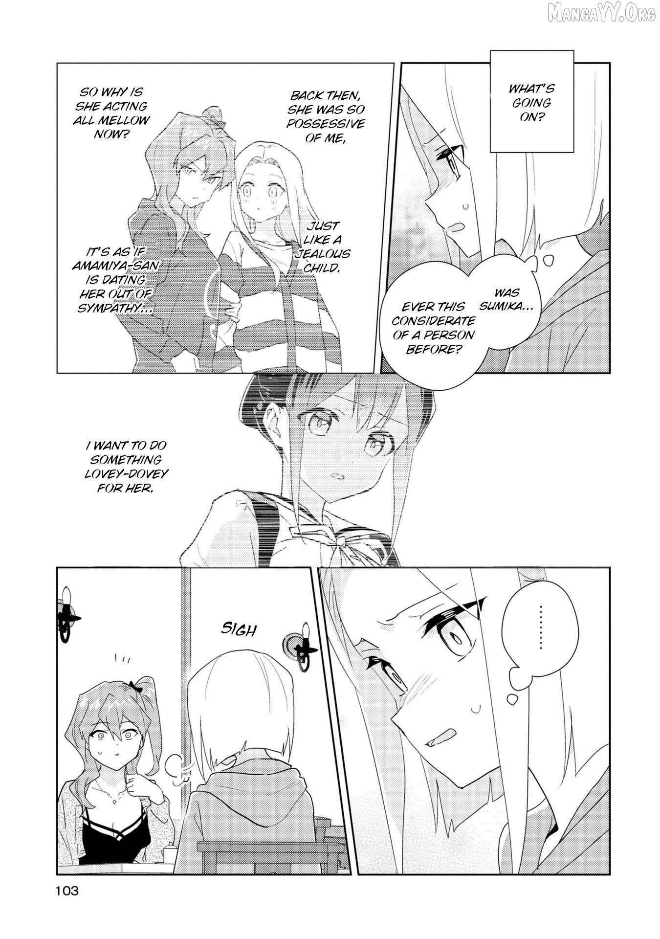 Watashi no Yuri wa Oshigoto desu! Chapter 81 page 14 - 