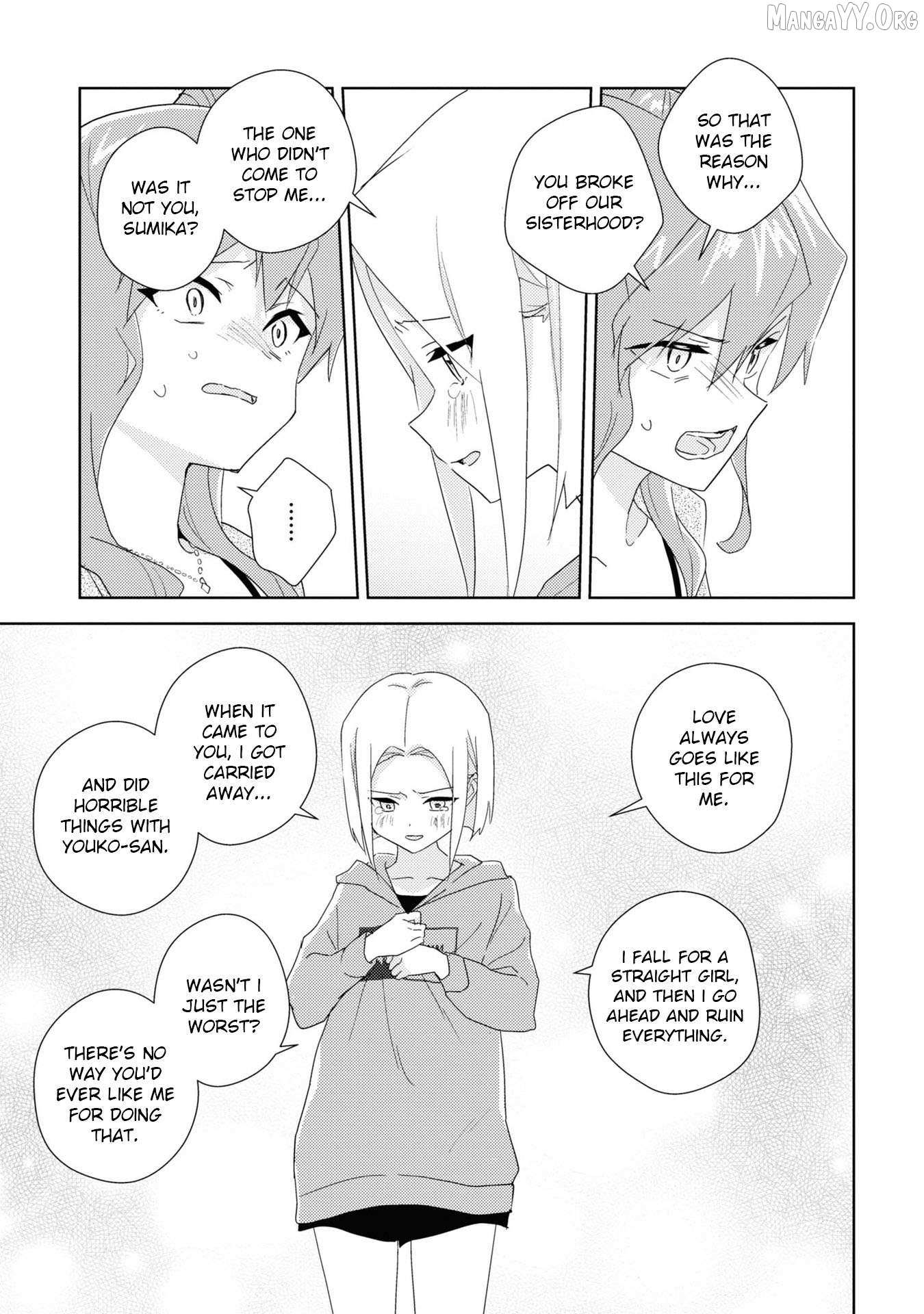 Watashi no Yuri wa Oshigoto desu! Chapter 81 page 22 - 