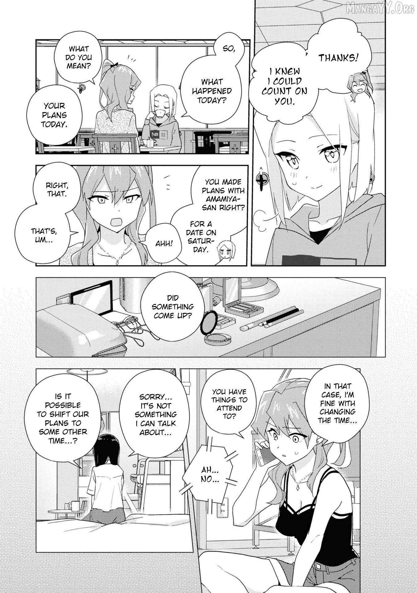 Watashi no Yuri wa Oshigoto desu! Chapter 81 page 10 - 