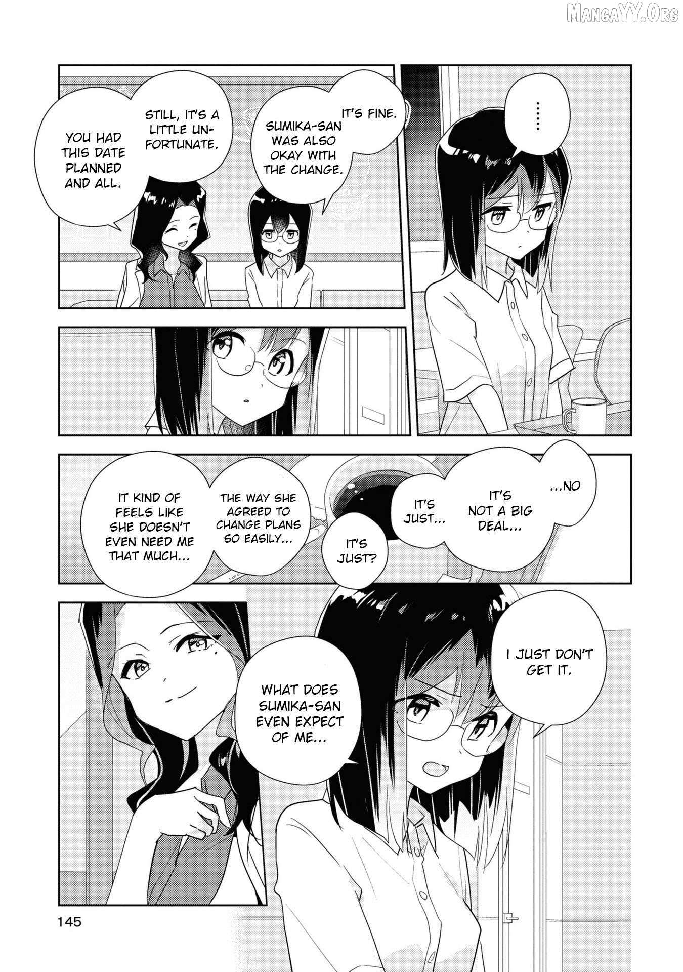 Watashi no Yuri wa Oshigoto desu! Chapter 82 page 18 - 