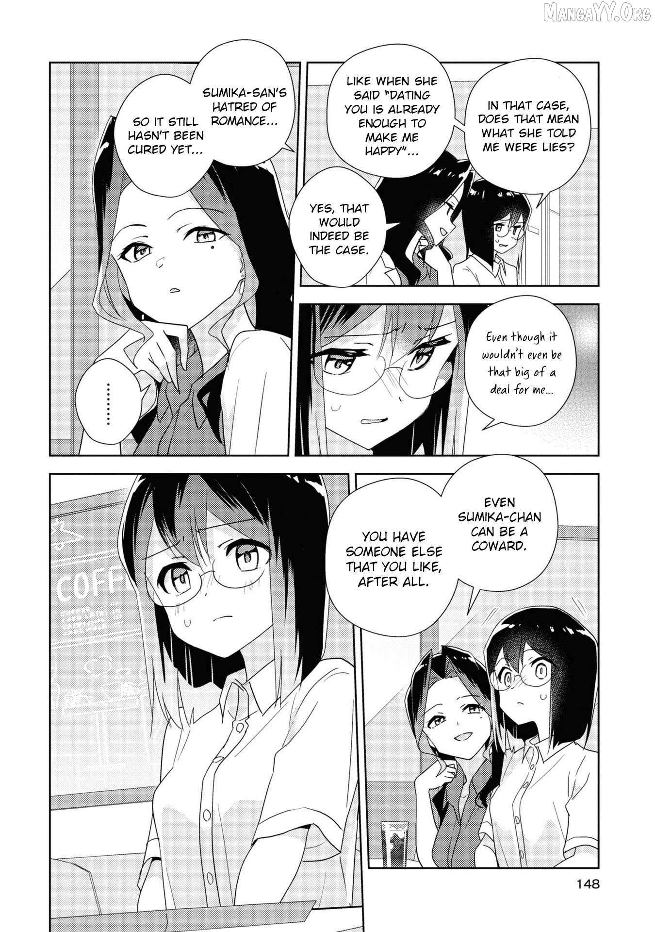 Watashi no Yuri wa Oshigoto desu! Chapter 82 page 21 - 