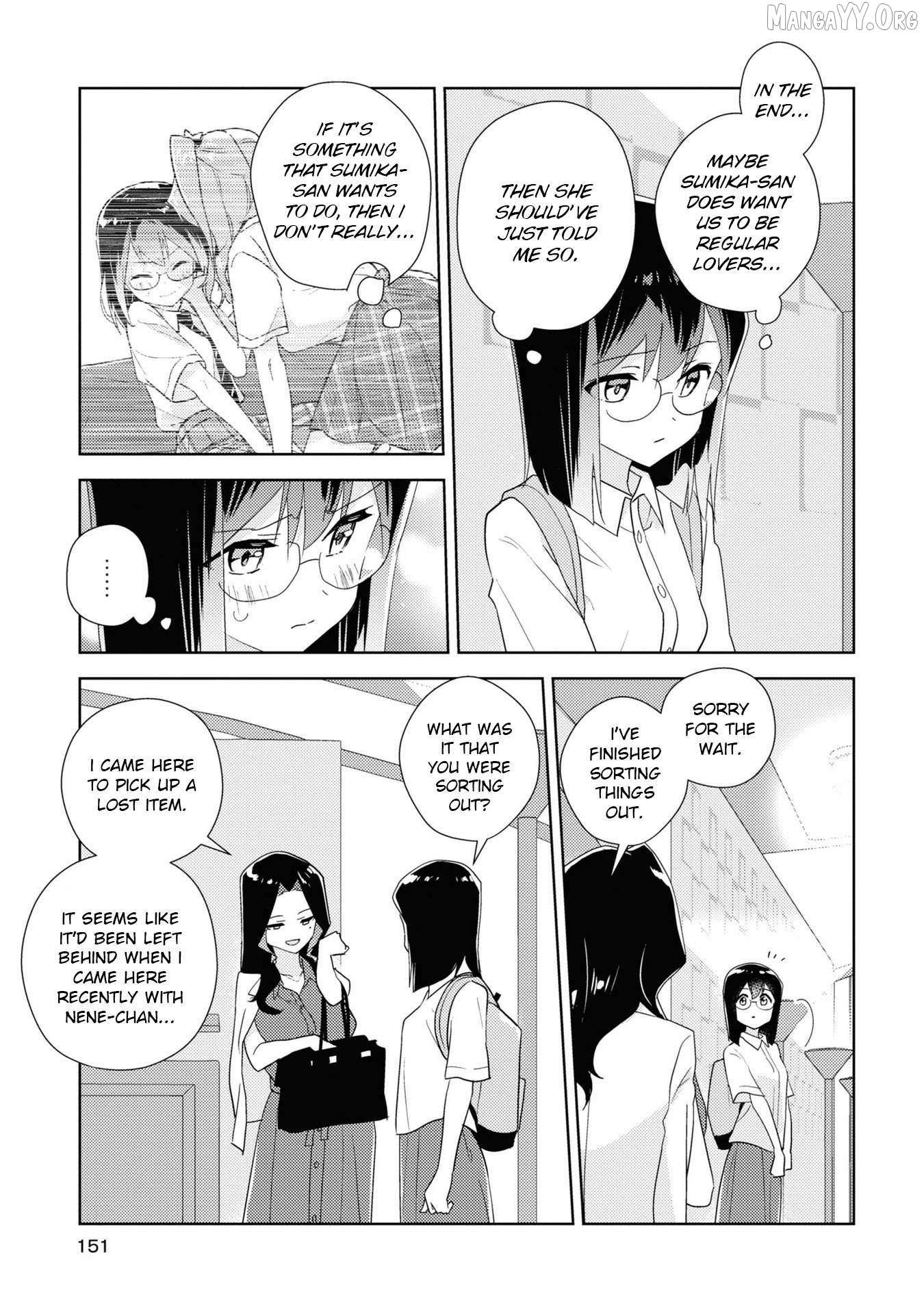 Watashi no Yuri wa Oshigoto desu! Chapter 82 page 24 - 