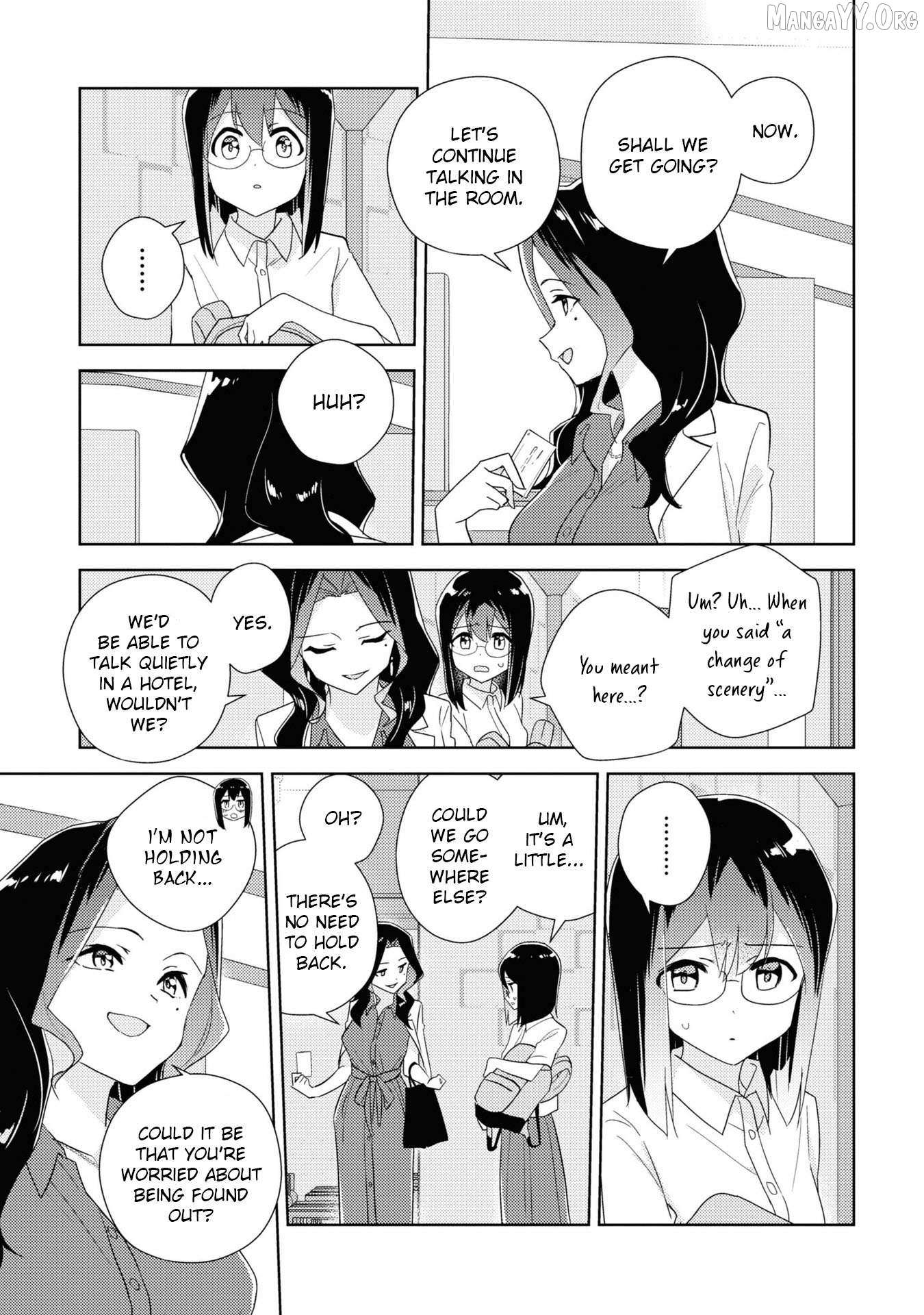 Watashi no Yuri wa Oshigoto desu! Chapter 82 page 26 - 
