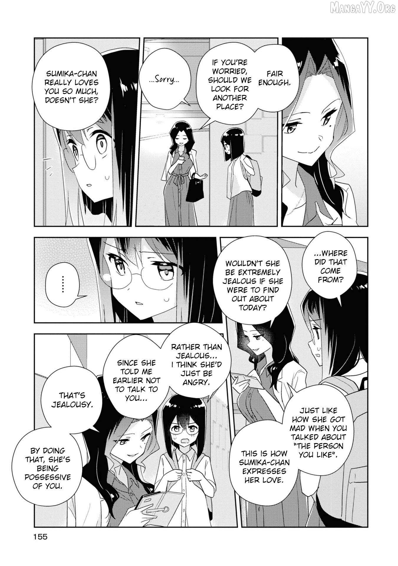 Watashi no Yuri wa Oshigoto desu! Chapter 82 page 28 - 