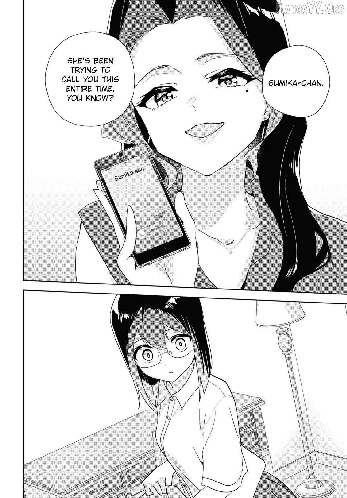 Watashi no Yuri wa Oshigoto desu! Chapter 83 page 24 - 