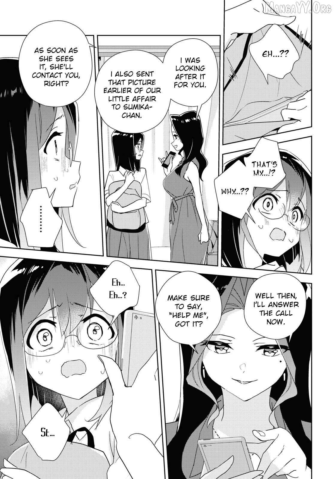 Watashi no Yuri wa Oshigoto desu! Chapter 83 page 25 - 