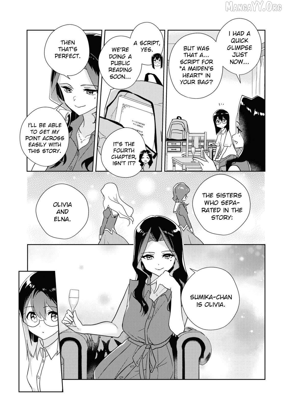Watashi no Yuri wa Oshigoto desu! Chapter 83 page 9 - 