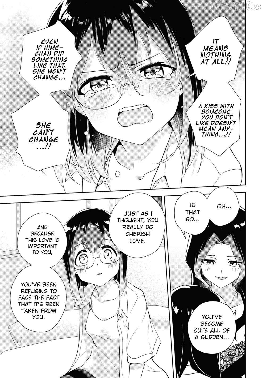 Watashi no Yuri wa Oshigoto desu! Chapter 84 page 22 - 