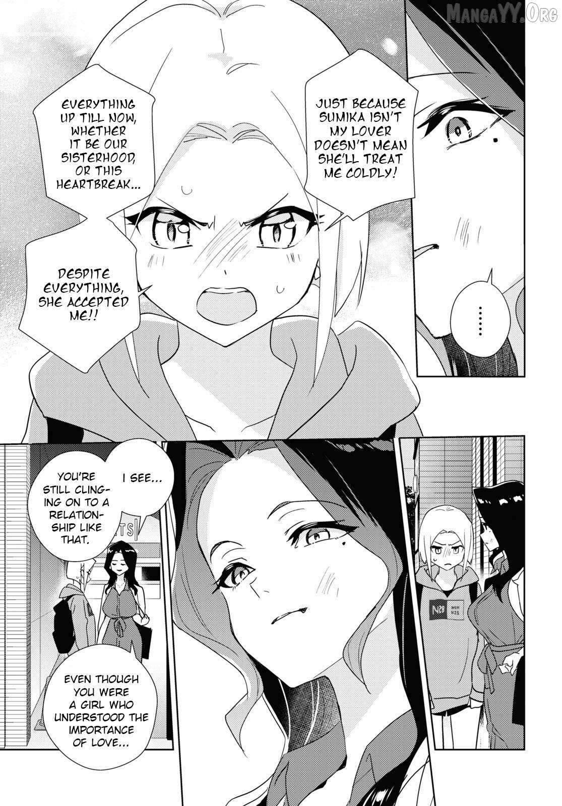 Watashi no Yuri wa Oshigoto desu! Chapter 85 page 13 - 