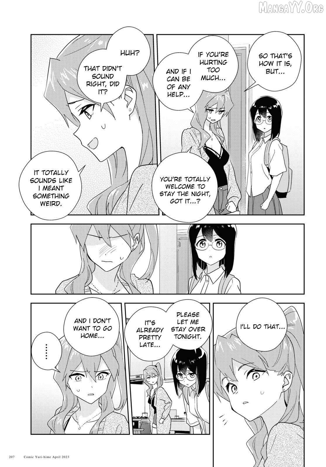Watashi no Yuri wa Oshigoto desu! Chapter 85 page 21 - 