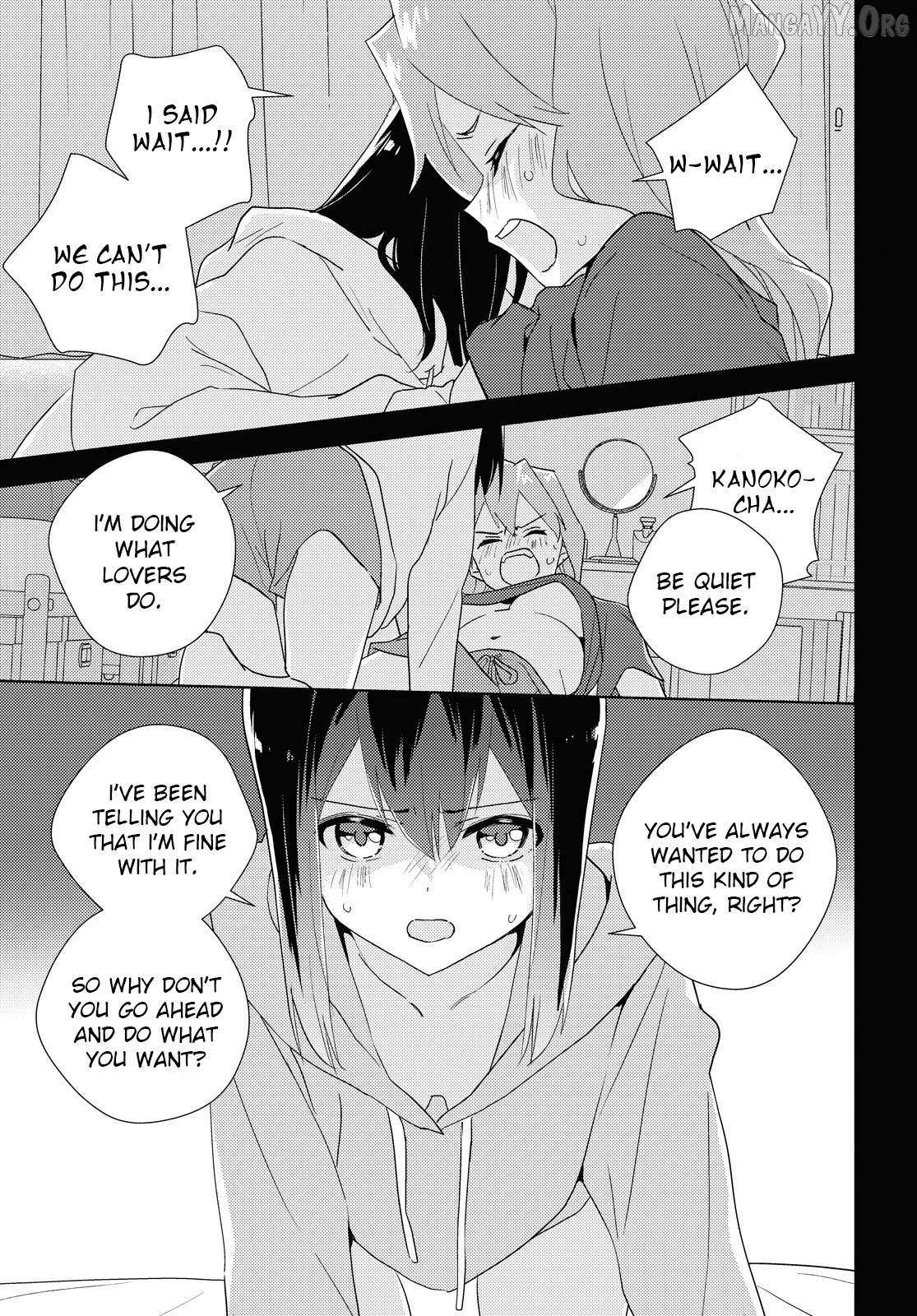 Watashi no Yuri wa Oshigoto desu! Chapter 86 page 21 - 