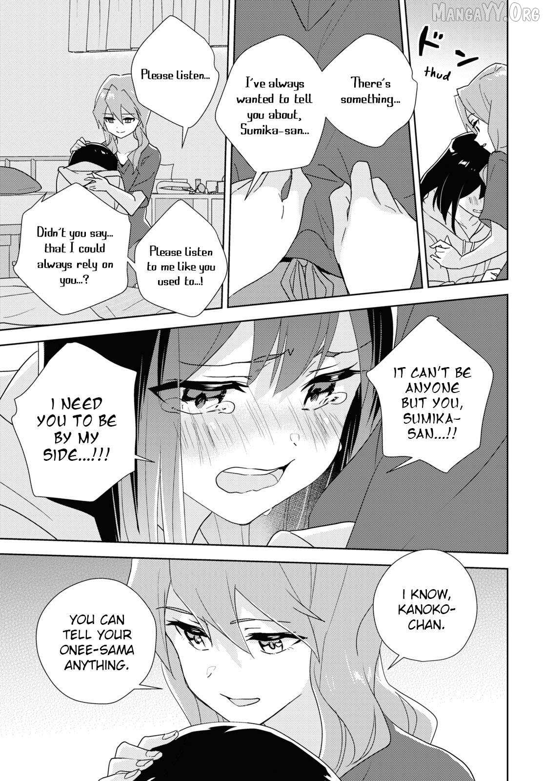 Watashi no Yuri wa Oshigoto desu! Chapter 86 page 35 - 