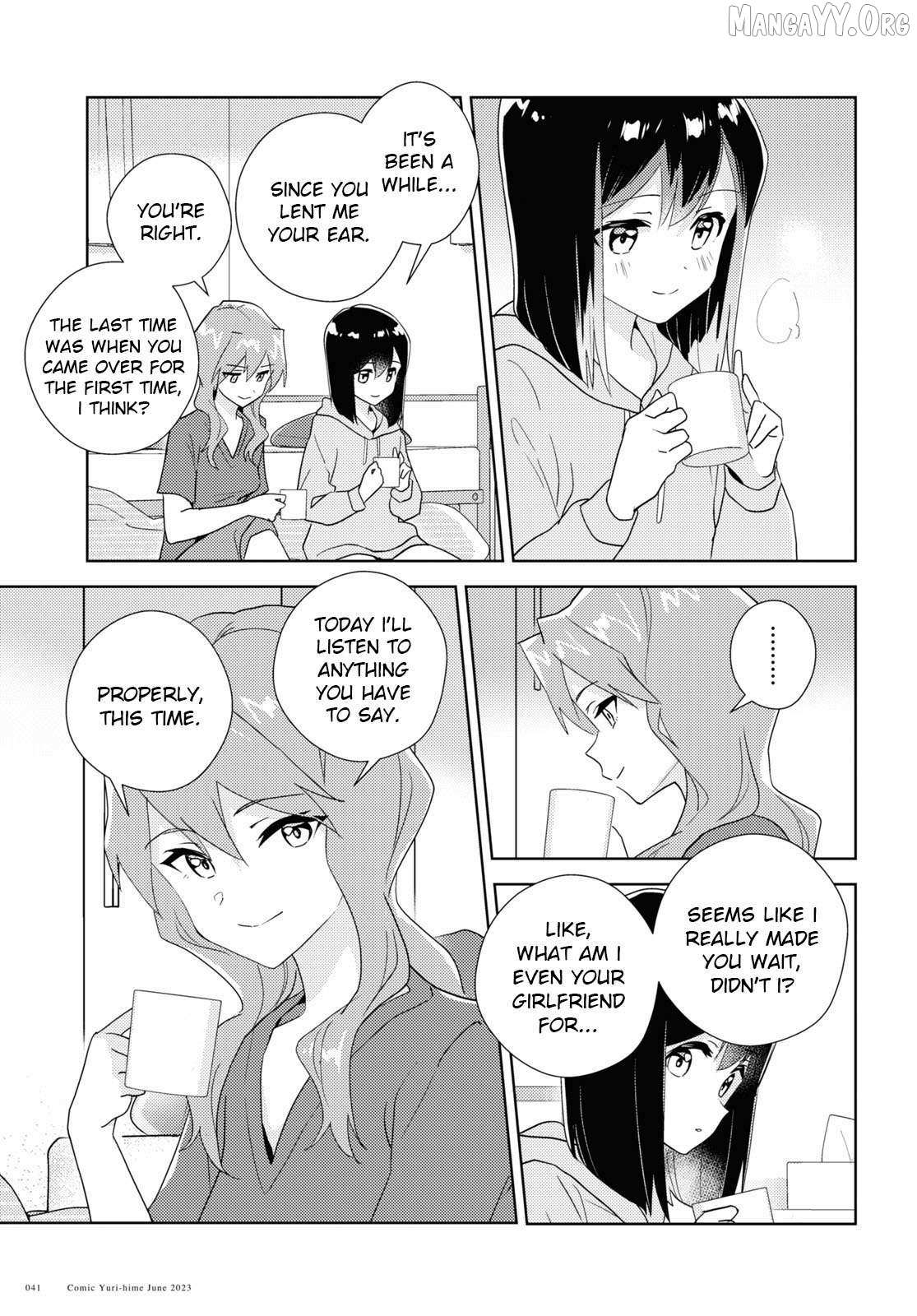 Watashi no Yuri wa Oshigoto desu! Chapter 87 page 3 - 