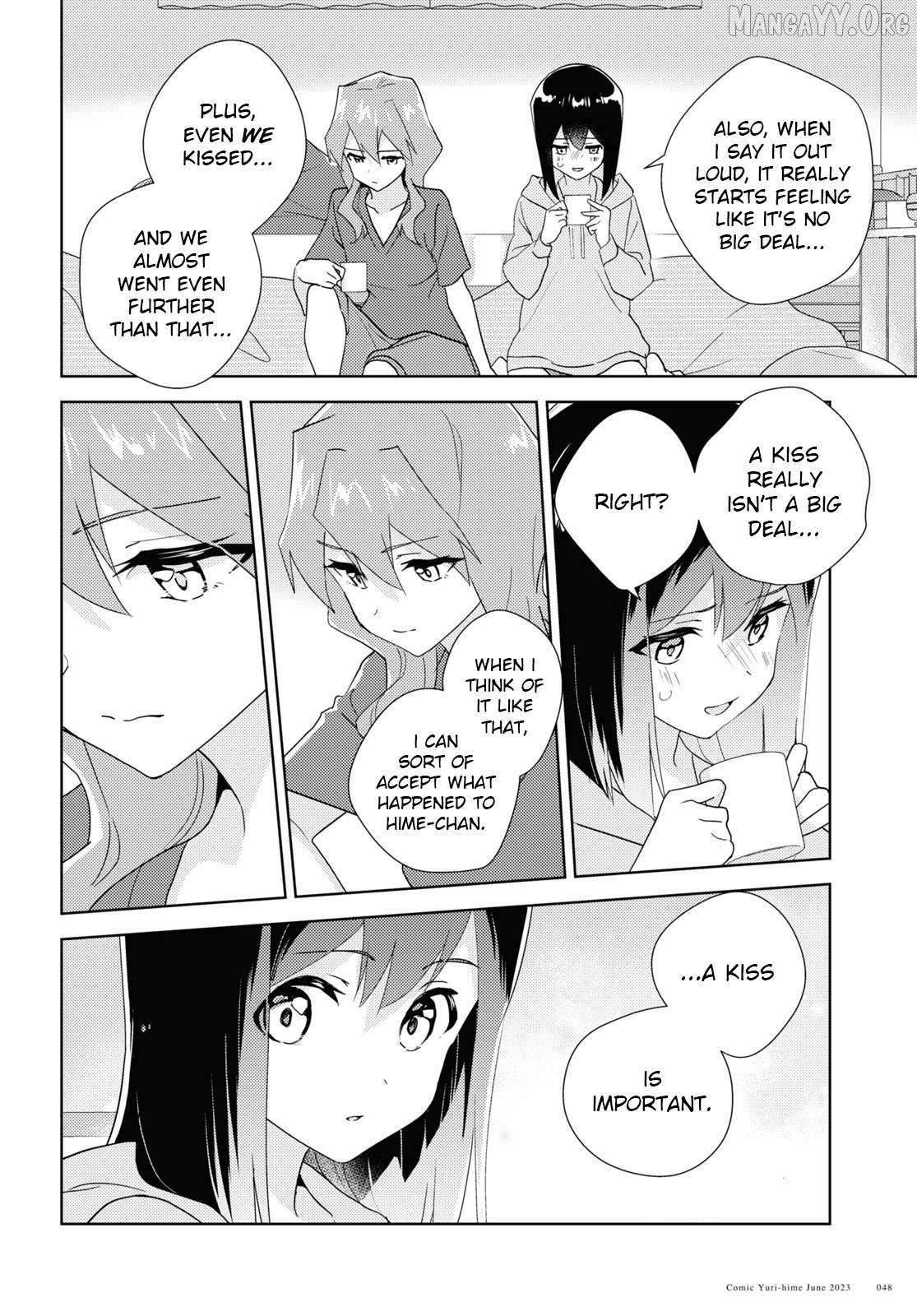 Watashi no Yuri wa Oshigoto desu! Chapter 87 page 10 - 