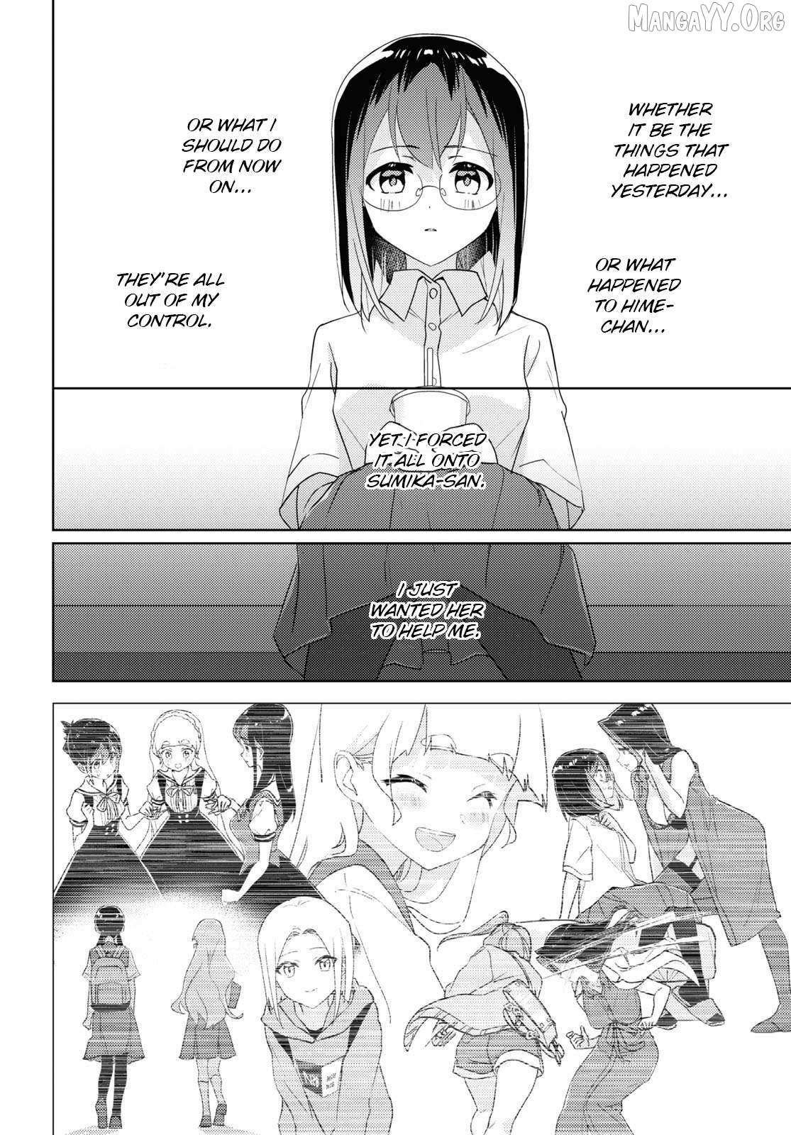 Watashi no Yuri wa Oshigoto desu! Chapter 89 page 14 - 