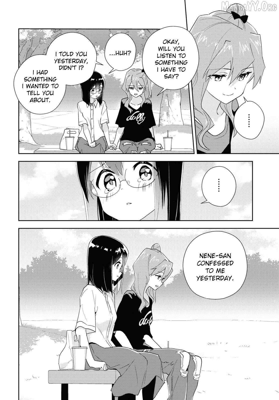 Watashi no Yuri wa Oshigoto desu! Chapter 89 page 18 - 