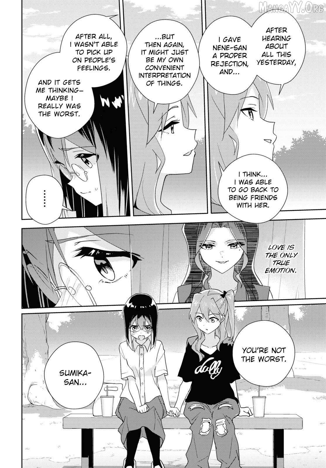 Watashi no Yuri wa Oshigoto desu! Chapter 89 page 20 - 