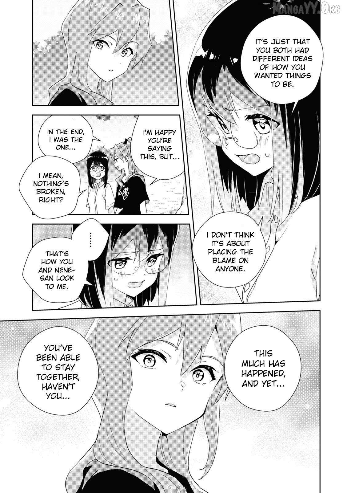 Watashi no Yuri wa Oshigoto desu! Chapter 89 page 21 - 