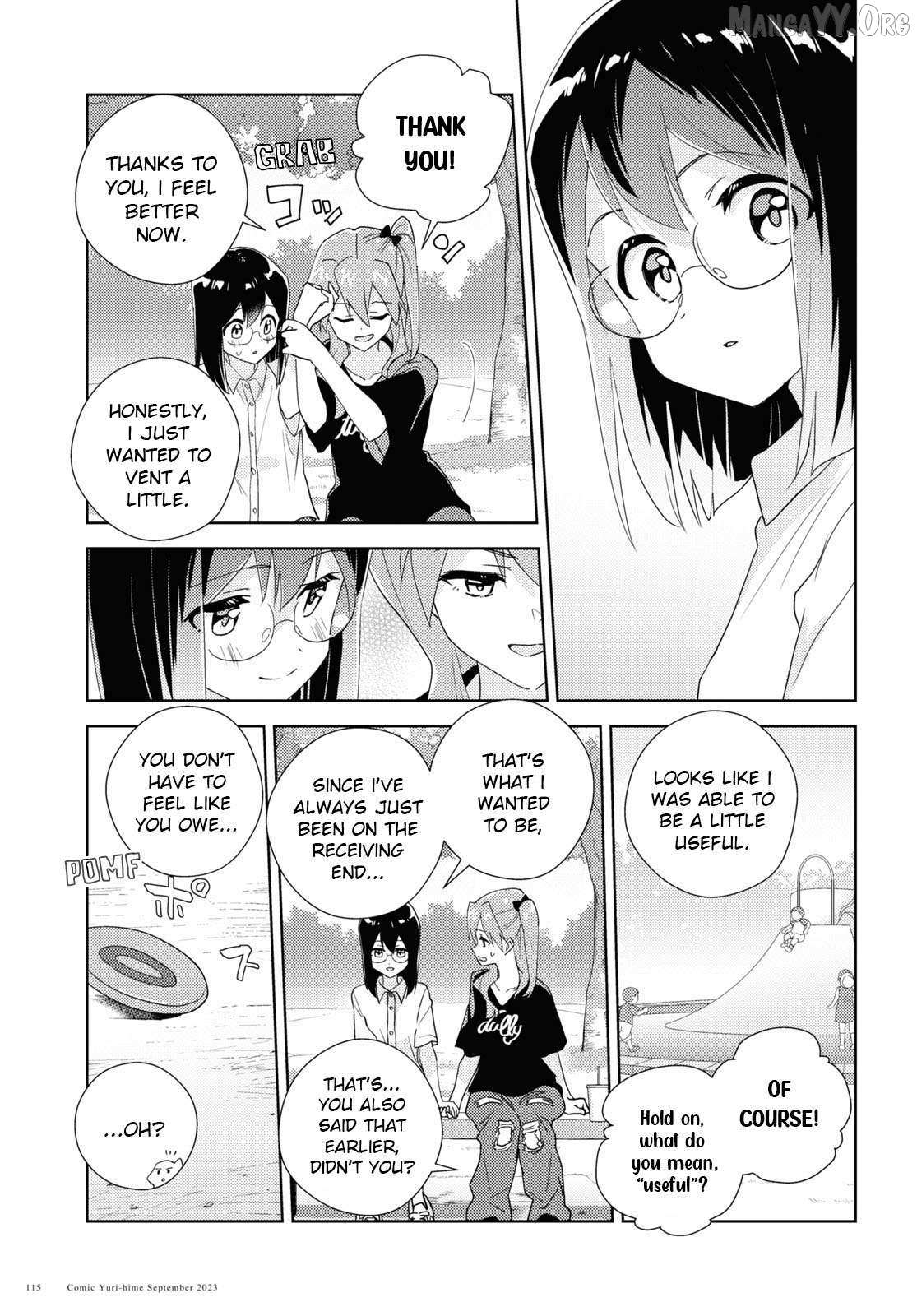 Watashi no Yuri wa Oshigoto desu! Chapter 89 page 23 - 