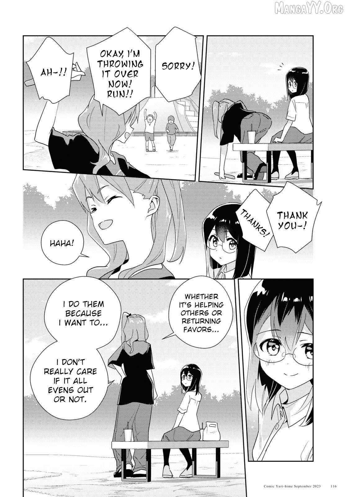 Watashi no Yuri wa Oshigoto desu! Chapter 89 page 24 - 