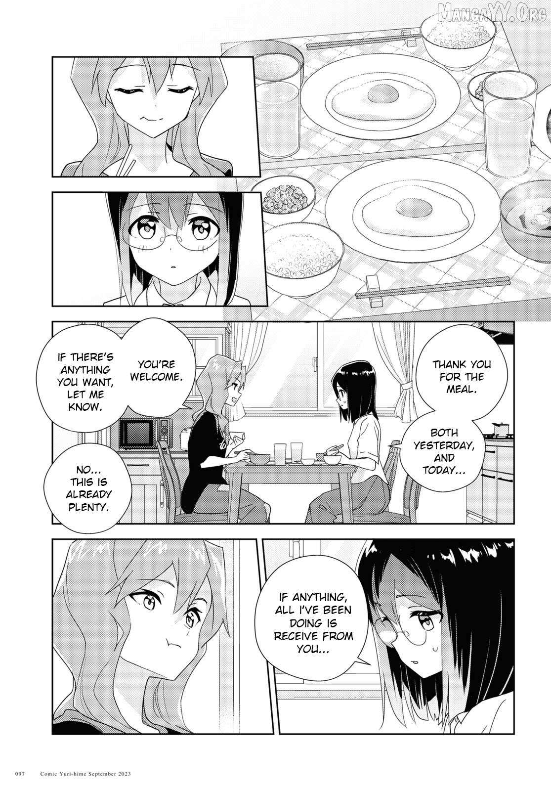 Watashi no Yuri wa Oshigoto desu! Chapter 89 page 5 - 