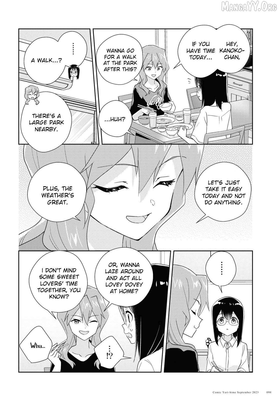Watashi no Yuri wa Oshigoto desu! Chapter 89 page 6 - 