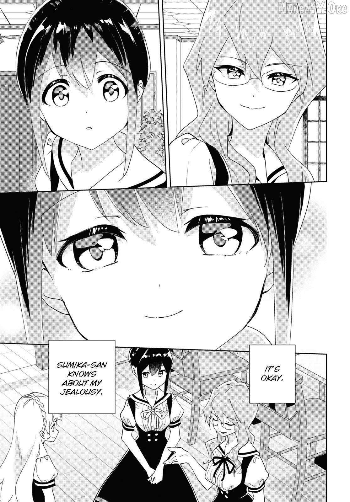 Watashi no Yuri wa Oshigoto desu! Chapter 90 page 14 - 