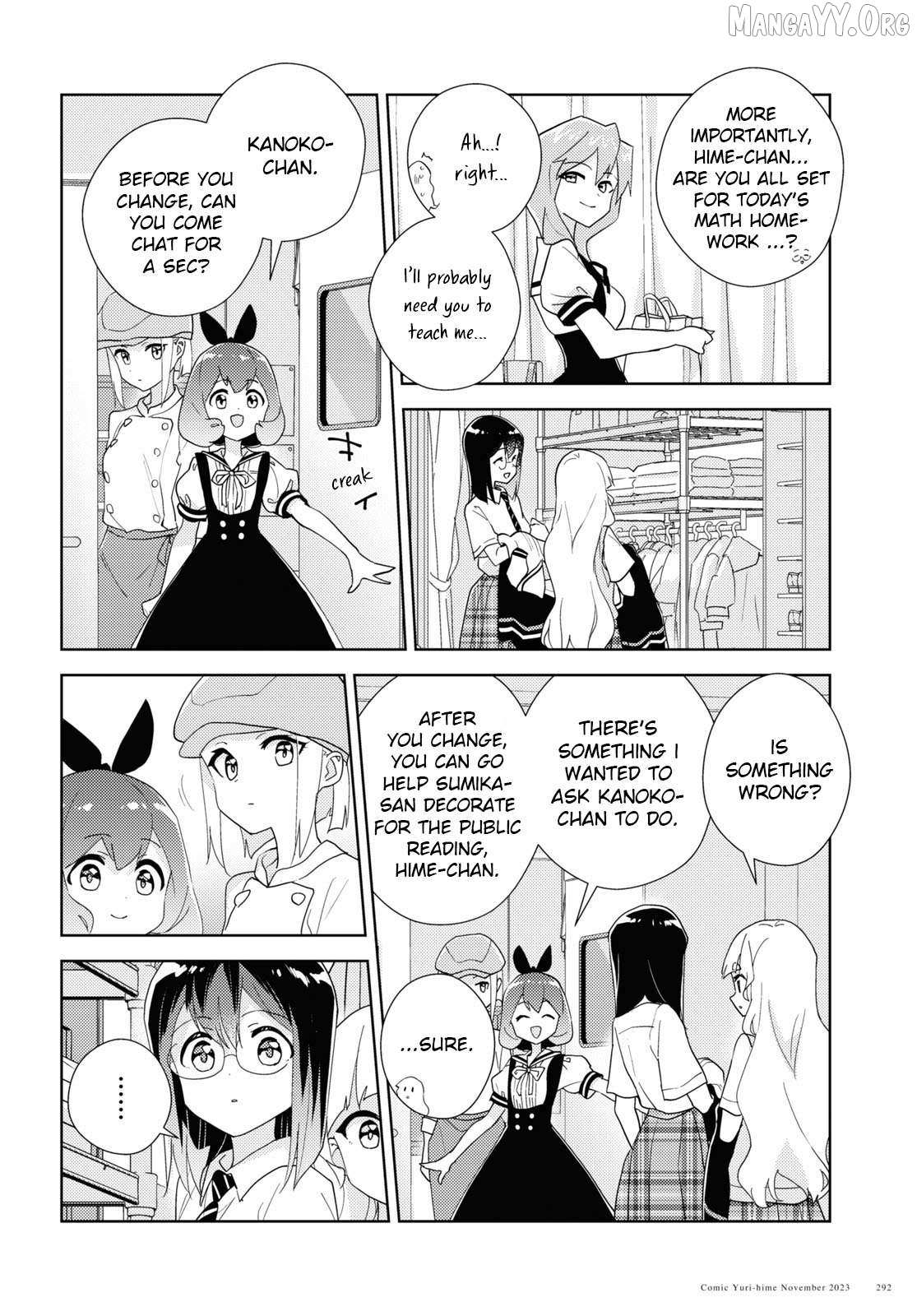 Watashi no Yuri wa Oshigoto desu! Chapter 90 page 5 - 