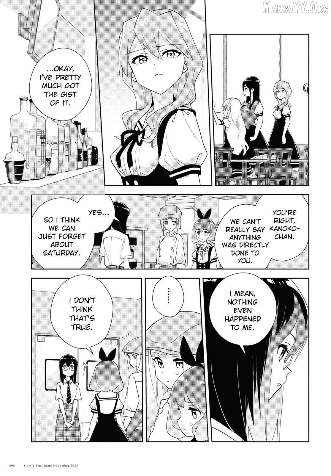 Watashi no Yuri wa Oshigoto desu! Chapter 90 page 8 - 
